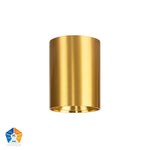 Nella Brass Coloured Surface Mounted Round Downlight