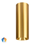 Nella Brass Coloured Surface Mounted Round Downlight