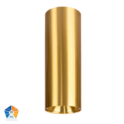 Nella Brass Coloured Surface Mounted Round Downlight