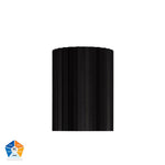 Nella Black Surface Mounted Round Downlight