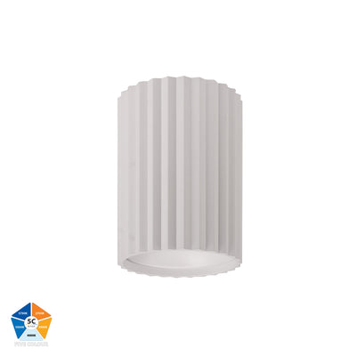 Nella Black Surface Mounted Round Downlight