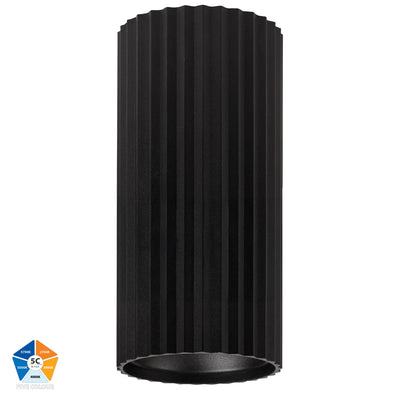 Nella Surface Mounted Round Downlight HV5852S — Black or White Black