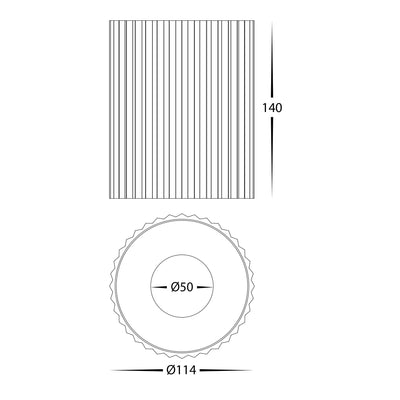 Nella Surface Mounted Round Downlight