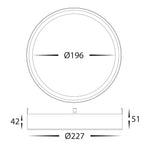 Auster Black + Gold trim to suit HV5863S-WHT