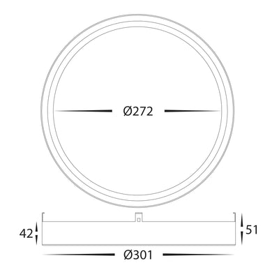 Auster White + Gold trim to suit HV5864S-WHT