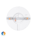 Auster White Dimmable 300mm Slim Oyster Light
