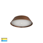 Noyer Walnut Coloured 330mm Oyster Light