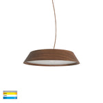 Noyer Walnut Coloured 610mm Pendant Light
