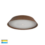 Noyer Walnut Coloured 420mm Oyster Light