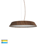 Noyer Walnut Coloured 610mm Pendant Light