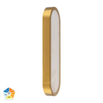 Auster Gold Coloured Wall Light with Alabaster Glass