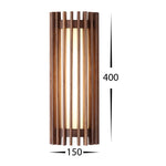 Orech Walnut Timber Indoor Wall Light