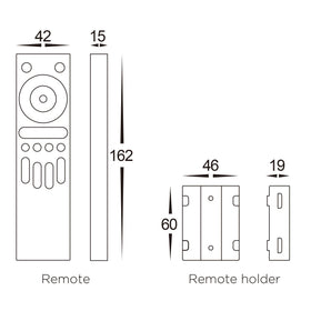 RGBCW 4 Zone LED Strip Controller (8251)