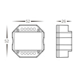 2 Channel SPI Repeater 42mm × 12mm