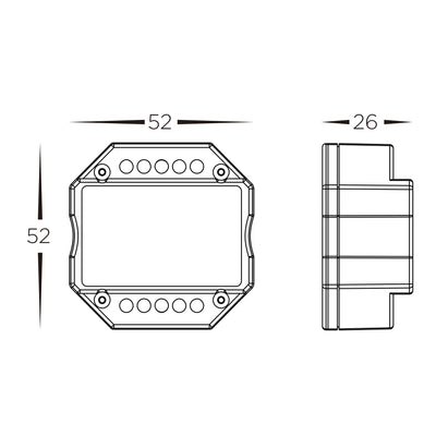 2 Channel SPI Repeater 42mm × 12mm