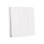 Three Gang White Kinetic Wall Switch