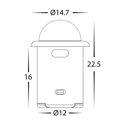 Black PIR Sensor Switch