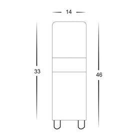 2w G9 240v Lamp