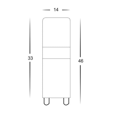 2w G9 240v Lamp