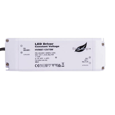 75W - 12V Or 24V Indoor LED Driver