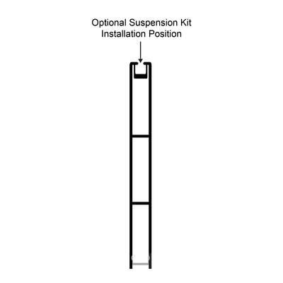 Suspended Profile 10mm × 89mm