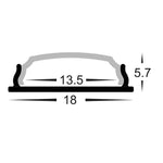 2x Mounting Clips to suit HV9693-1806