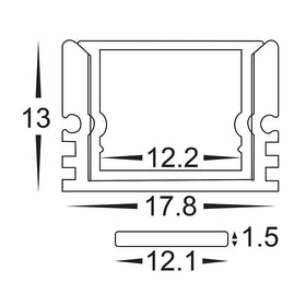 2x Mounting Clips to suit HV9693-1812