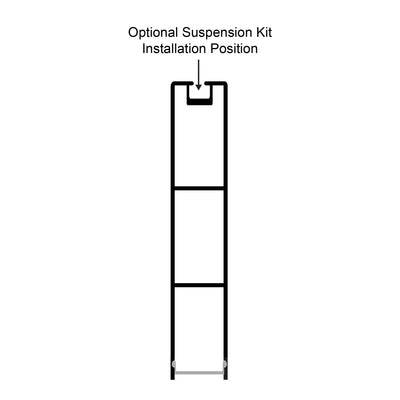 Suspended Profile 18mm × 96mm