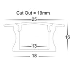 2x Mounting Clips to suit HV9695-2515