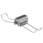 2x End Caps to suit HV9695-2520 - 1 plain & 1 with cable ent