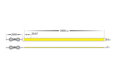 14W Strip Lighting - IP20 / 30 Metre Roll