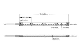14.4w 140LED HAVIFLEX 6.5mm x 11mm - IP67 / 20 Metre Roll
