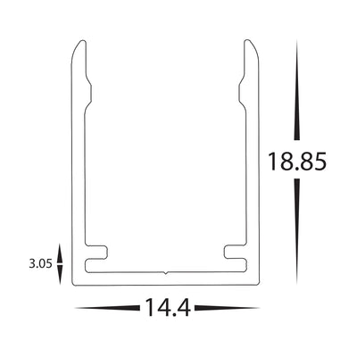 HAVIFLEX Flexible LED Strip 12mm x 17mm - IP67 / 20 Metre Ro