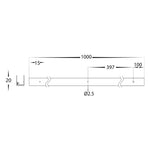 2x mounting clips to suit HV9796 HAVIFLEX
