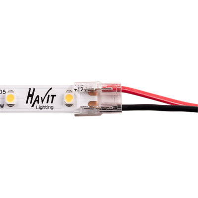 8mm PCB LED Strip Connector to suit IP20 LED Strip-10PK