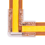8mm PCB L-Shape LED Strip Connector to suit IP20 LED Strip-10PK