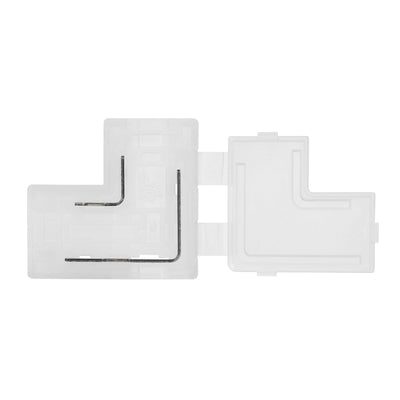 8mm PCB T-Shape LED Strip Connector to suit IP20 LED Strip-10PK