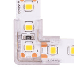 10mm PCB L-Shape LED Strip Connector to suit IP20 LED Strip-10PK