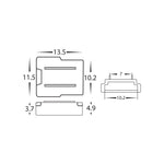 10mm PCB LED Strip Connector to suit IP20 LED Strip-10PK