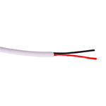 Red & Black Low Voltage Cable with White outer sheathing for use with LED Strip - Per Metre
