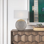 Icaria Ceramic Table Lamp — lifestyle