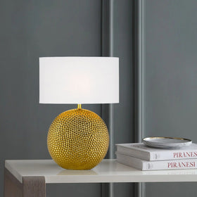 Icaria Ceramic Table Lamp — lifestyle