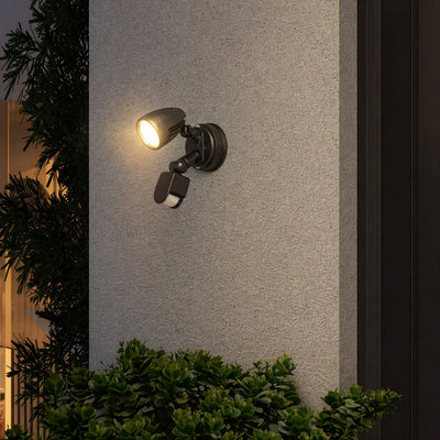 Illume 10W Single LED Spotlight with Sensor — lifestyle