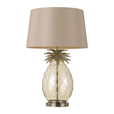 Ananas 1 Light Table Lamp Champagne