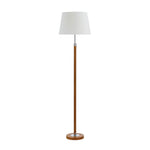 Traditional Timber Look Floor Lamp