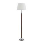 Traditional Timber Look Floor Lamp