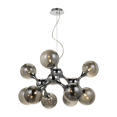 Cosmic 9 Light Pendant Brass / Opal