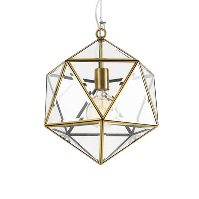 Modern Geometric Pendant Light Small or Large