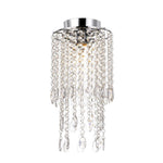 May Batten Fix in Chrome W / Clear Acrylic Beads