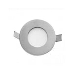Stow LED Stair/Step Light Round in Nickel